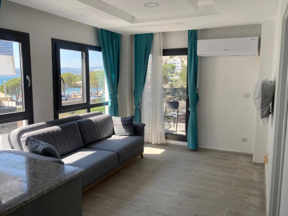 Sahil Aparts - Guelluek Aparthotel Milas Exterior foto