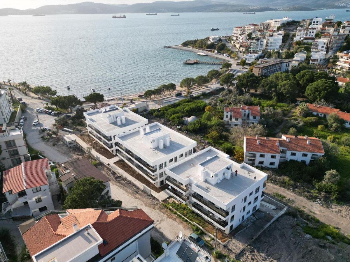 Sahil Aparts - Guelluek Aparthotel Milas Exterior foto